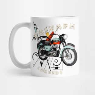 Legendary Triumph T120 Bonnie Motorcycle Mug